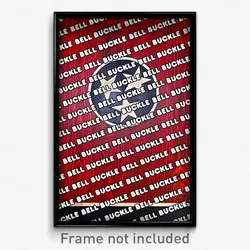 Bell Buckle Tennessee Poster (TN City Souvenir 11x17 Town Print)