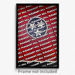 Pleasant Hill Tennessee Poster (TN City Souvenir 11x17 Town Print)
