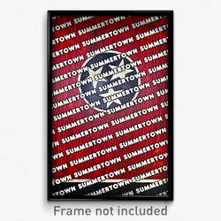 Summertown Tennessee Poster (TN City Souvenir 11x17 Town Print)