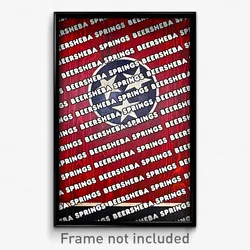 Beersheba Springs Tennessee Poster (TN City Souvenir 11x17 Town Print)