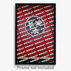 Wrigley Tennessee Poster (TN City Souvenir 11x17 Town Print)
