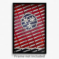Griffith Creek Tennessee Poster (TN City Souvenir 11x17 Town Print)