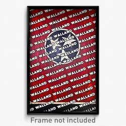 Walland Tennessee Poster (TN City Souvenir 11x17 Town Print)