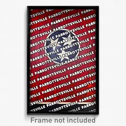 Parrottsville Tennessee Poster (TN City Souvenir 11x17 Town Print)