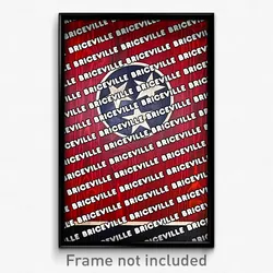 Briceville Tennessee Poster (TN City Souvenir 11x17 Town Print)