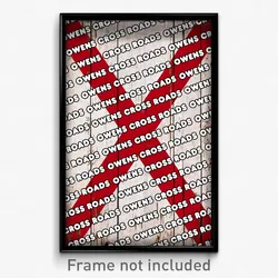 Owens Cross Roads Alabama Poster (AL City Souvenir 11x17 Town Print)