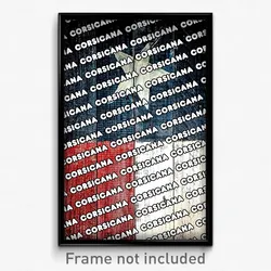 Corsicana Texas Poster (TX City Souvenir 11x17 Town Print)