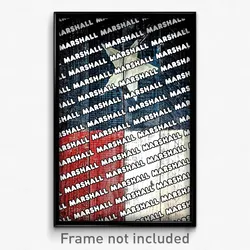 Marshall Texas Poster (TX City Souvenir 11x17 Town Print)