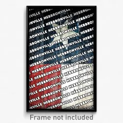 Hebbronville Texas Poster (TX City Souvenir 11x17 Town Print)