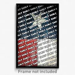 Early Texas Poster (TX City Souvenir 11x17 Town Print)