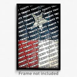 Trinity Texas Poster (TX City Souvenir 11x17 Town Print)