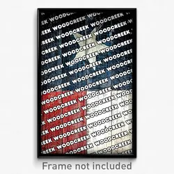 Woodcreek Texas Poster (TX City Souvenir 11x17 Town Print)