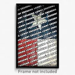 Lowry Crossing Texas Poster (TX City Souvenir 11x17 Town Print)