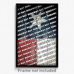 Runaway Bay Texas Poster (TX City Souvenir 11x17 Town Print)