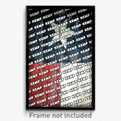 Kemp Texas Poster (TX City Souvenir 11x17 Town Print)