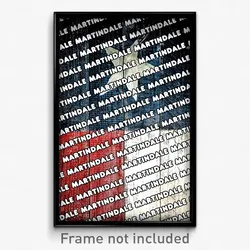 Martindale Texas Poster (TX City Souvenir 11x17 Town Print)