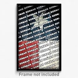 Gorman Texas Poster (TX City Souvenir 11x17 Town Print)