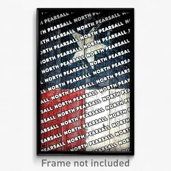 North Pearsall Texas Poster (TX City Souvenir 11x17 Town Print)