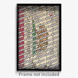 Jackson California Poster (CA City Souvenir 11x17 Town Print)
