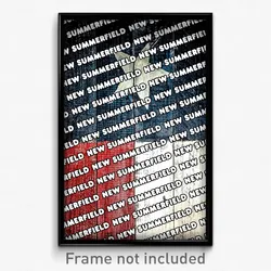 New Summerfield Texas Poster (TX City Souvenir 11x17 Town Print)