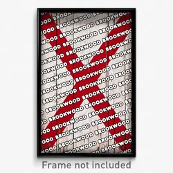 Brookwood Alabama Poster (AL City Souvenir 11x17 Town Print)