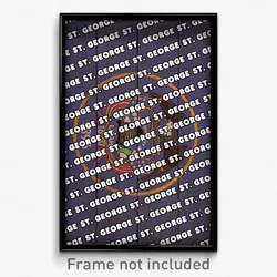 St. George Utah Poster (UT City Souvenir 11x17 Town Print)