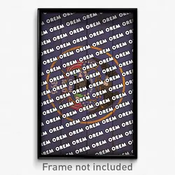 Orem Utah Poster (UT City Souvenir 11x17 Town Print)