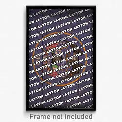 Layton Utah Poster (UT City Souvenir 11x17 Town Print)