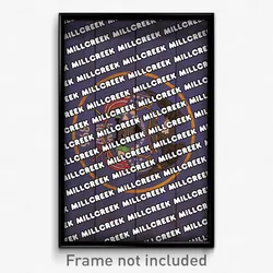 Millcreek Utah Poster (UT City Souvenir 11x17 Town Print)