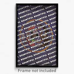 Bountiful Utah Poster (UT City Souvenir 11x17 Town Print)