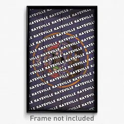 Kaysville Utah Poster (UT City Souvenir 11x17 Town Print)