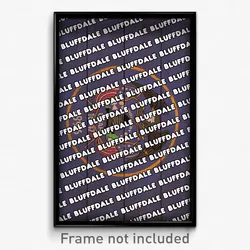 Bluffdale Utah Poster (UT City Souvenir 11x17 Town Print)