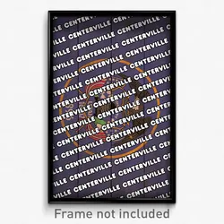 Centerville Utah Poster (UT City Souvenir 11x17 Town Print)