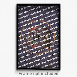 Vineyard Utah Poster (UT City Souvenir 11x17 Town Print)
