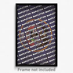 Mapleton Utah Poster (UT City Souvenir 11x17 Town Print)