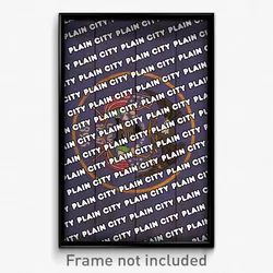 Plain City Utah Poster (UT City Souvenir 11x17 Town Print)