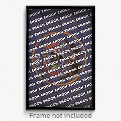 Enoch Utah Poster (UT City Souvenir 11x17 Town Print)