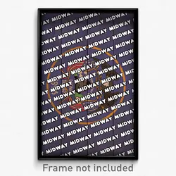 Midway Utah Poster (UT City Souvenir 11x17 Town Print)