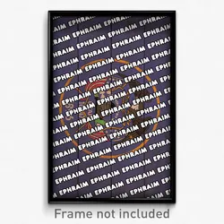 Ephraim Utah Poster (UT City Souvenir 11x17 Town Print)