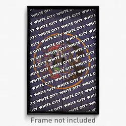 White City Utah Poster (UT City Souvenir 11x17 Town Print)