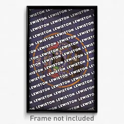 Lewiston Utah Poster (UT City Souvenir 11x17 Town Print)