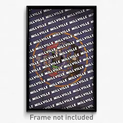 Millville Utah Poster (UT City Souvenir 11x17 Town Print)