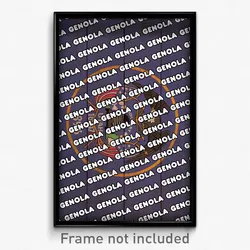Genola Utah Poster (UT City Souvenir 11x17 Town Print)