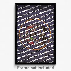 Wellington Utah Poster (UT City Souvenir 11x17 Town Print)