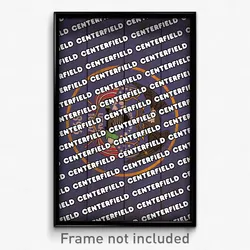 Centerfield Utah Poster (UT City Souvenir 11x17 Town Print)