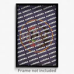 Aurora Utah Poster (UT City Souvenir 11x17 Town Print)