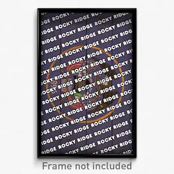 Rocky Ridge Utah Poster (UT City Souvenir 11x17 Town Print)