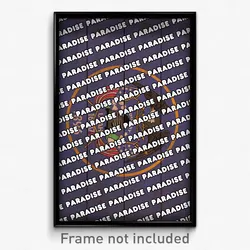 Paradise Utah Poster (UT City Souvenir 11x17 Town Print)