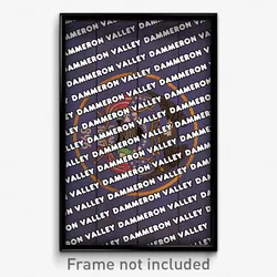 Dammeron Valley Utah Poster (UT City Souvenir 11x17 Town Print)