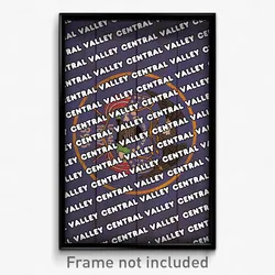 Central Valley Utah Poster (UT City Souvenir 11x17 Town Print)